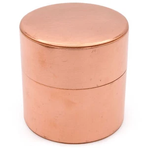SyuRo Cilíndrico De Té Caddy & Coffee Can Small - Cobre - Imagen 1 de 5