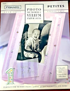 Papeles vitela Fiskars Petites - #3243 juegos de papel vitela - ¡NUEVO Y EN CAJA! - Imagen 1 de 1