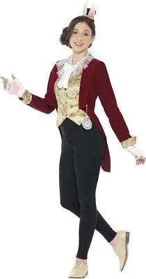 Smiffys Vintage Rabbit Instant Kit, Burgundy, S Teen Girl - Age 13+ - Image 1 of 3