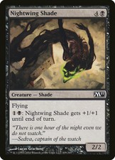 FOIL Nightwing Shade | MtG Magic Magic 2011 (M11) | English | Near Mint