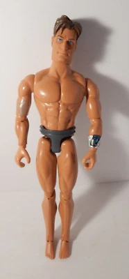 Figura de acción articulada masculina vintage 1998 Mattel Max Steel GI JOE de 12" ¡BONITA! Foto 1 de 4