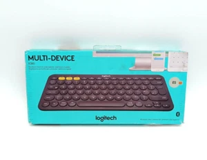 Logitech K380 Multi Device Wireless Tastatur - Grau Spanisch QWERTY (920-007576) - Bild 1 von 4