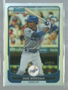 2012 Bowman Chrome Refractors #123 Dee Gordon (ref56573) - Picture 1 of 1