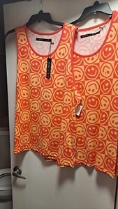 Edgar + Ash Tank Top. Size XL. Smiles Pattern. Men's Or Womens. - Bild 1 von 4
