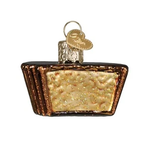 Old World Christmas Peanut Butter Cup Glass Ornament for Holiday Tree FREE Box - Picture 1 of 6