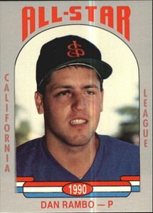 1990 California League All-Stars Cal League Cards #53 Dan Rambo