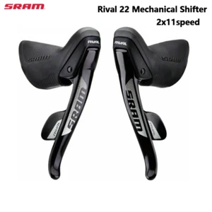 Sram Rival 22 Shifter 2x11S Mechanical Shifter Brake Lever For Road Bicycling - Picture 1 of 6