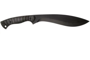 Fox Knives Brand Ital KUKRI machete stainless steel black fixed blade knife - Picture 1 of 3