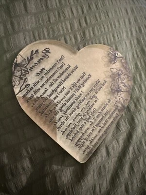 What An Adorable “Remember Me”  With Inspirational Saying And Floral Accents - Image 1 of 4