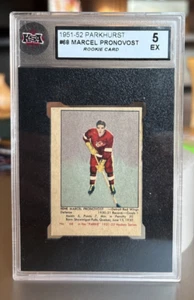 1951 PARKHURST #68 MARCEL PRONOVOST RC HOF KSA 5 - Picture 1 of 2