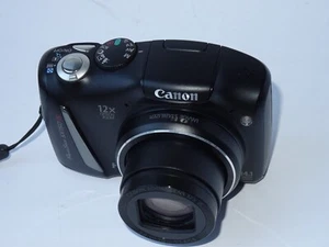 Cámara digital Canon PowerShot SX150 IS 14,1 MP negra probada + tarjeta SD de 16 GB - Imagen 1 de 18
