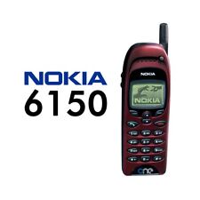 Teléfono Móvil Nokia 6150 Rojo Candy Barra Gsm Juegos Usado