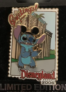 Greetings From Disneyland Stitch at Paradise Pier Hotel Disney Pin - Bild 1 von 1