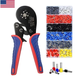 Ferrule Pinze a crimpatura Ferrule Autoregolabili Connettori Fili 1200 Pz - Foto 1 di 15
