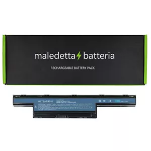 Batteria NERA 10.8-11.1 V 5200 mAh per Acer Aspire 5750G-2312G50 - Foto 1 di 9