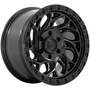 20x9 +1 Fuel 1PC D852 Runner Or 5x5.0 Blackout Wheels (Set of 4) - Picture 1 of 3