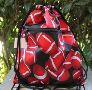 Bolso Bandolera 15" FÚTBOL Saco Cinch Mochila Escuela Viaje Deportes Práctica NUEVO - Imagen 1 de 5