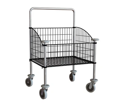 Large Laundry Cart on wheels with corner guards, sturdy for commercial use - Image 1 of 4