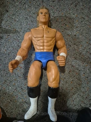 Figura de lucha libre gigante Lex Luger WCW Galoob 14" con cinturón de título mundial 1991 rara💪 Foto 1 de 4