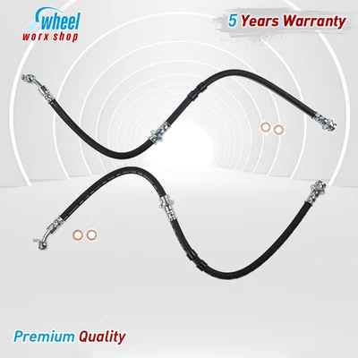 2 件前刹车线软管 Sunsong 适用于日产 Quest 2004 2005 2006 2007 2008 — 第 1/4 张图片