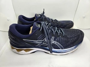 Asics Gel Kayano 27 Shoes Men's 12 Blue Running Athletic Long Distance Sneakers - Picture 1 of 9