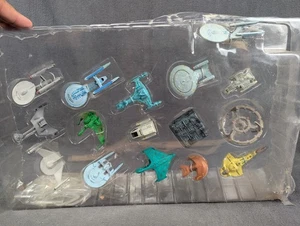 Star Trek Micro Machines Limited Edition Collector's Set by Galoob 16 Ships NEW - Picture 1 of 17