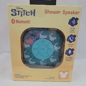 DISNEY STITCH altoparlante doccia wireless Bluetooth nuovo con scatola blu - Foto 1 di 3