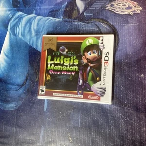 LUIGI'S MANSION DARK MOON NUOVO SIGILLATO 2013 autentico Nintendo 3DS seleziona - Foto 1 di 7