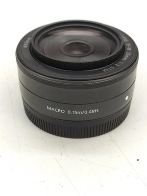 Canon EF-M 22mm f/2 STM Lens Used Japan - Image 1 of 3