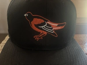 Vintage Baltimore Orioles American Needle Wool Snapback Cap Hat VTG 90s MLB - Picture 1 of 6