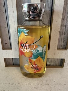 Bath & Body Works WILD HONEYSUCKLE Shower Gel 10oz Discontinued NEW - Picture 1 of 5