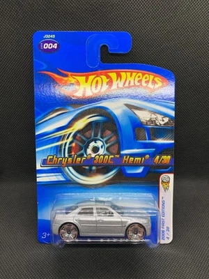 Hot Wheels - Chrysler 300C Silver 2006 First Editions - 1:64 Scale - BOXED - Image 1 of 4