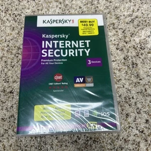 Kaspers Internet Security Premium Protection 3 Devices 2014 Sealed MAC iOS & - Picture 1 of 2