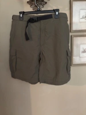 Pantalones Cortos Carga EMS Para Hombres 38” Verde 100% Nylon Cinturón Carga Exterior Caminata Campamento Foto 1 de 3