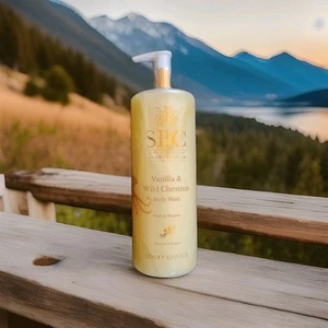 SBC Vanilla Wild Chestnut Body Wash. Bath & Shower 500ml - Picture 1 of 1