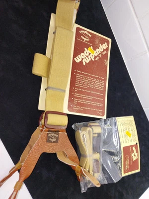 COMPLETO PESCADOR Pesca Caza Vadeador Tirantes H Espalda y Cinturón Nuevo Antiguo Stock    Foto 1 de 4