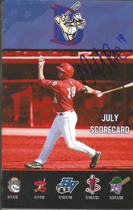MATTHEW PAGE SIGNED AUBURN DOUBLEDAYS PROGRAM MINOR LEAGUE WASHINGTON NATIONALS - Picture 1 of 1