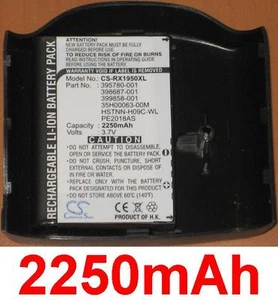 Coque + Batterie 2250mAh type HSTNN-H09C-WL PE2018AS Pour HP iPAQ rx1900 rx1950 - Photo 1 sur 1