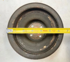 AMC Jeep fan Pulley V8 304 360 Cherokee Wagoneer 2 groove 3228285 - Picture 1 of 6