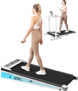 Walking Pad with Incline, under Desk Treadmill, 2.5HP Treadmills for Home with R - Picture 1 of 7