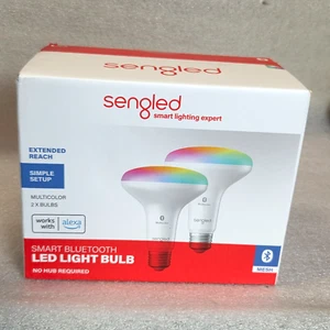 2PACK Sengled Smart LED Light Bulb BR30 Auto Pairing works with Alexa - Picture 1 of 5