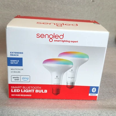 2PACK Sengled Smart LED Light Bulb BR30 Auto Pairing works with Alexa - Image 1 of 4
