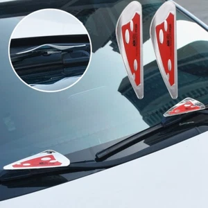 2pcs/Set Car Windscreen Wiper Stand Windshield Wiper Wing Pressure Tables Red - Picture 1 of 7