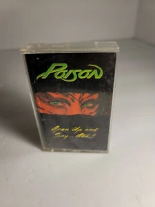 Poison - Open Up And Say Ahh - Cassette Tape 80's 90's rock and roll Hair Band  - Picture 1 of 6