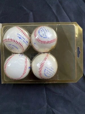 4  MacGregor 92722 Base Balls Cork & Rubber Core 9 In-5oz Nylon  - Image 1 of 4