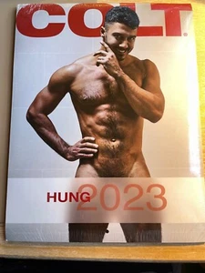 COLT STUDIOS 2023 HUNG MEN CALENDAR - New Sealed Model Gay Interest - Picture 1 of 1