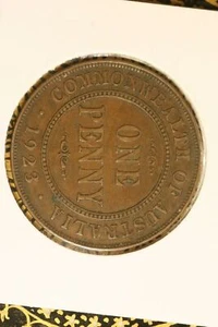 1923 - Australia Penny - gF / Problem Coin - Picture 1 of 2