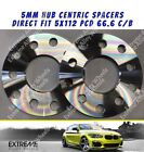 Alloy Wheel Spacers 5mm For BMW 5 G30 G31 6 G32 5X112 Hub Centric 66.6