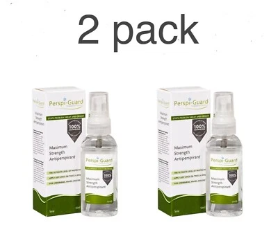 2 x PERSPI-GUARD Spray Antiperspirant Antiperspirant, 50 ml / 1.7 fl oz - Image 1 of 3