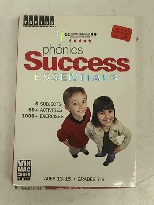 Topics Phonics Success Essentials WIN / MAC CD ROM Grades 7-9 - Image 1 of 2